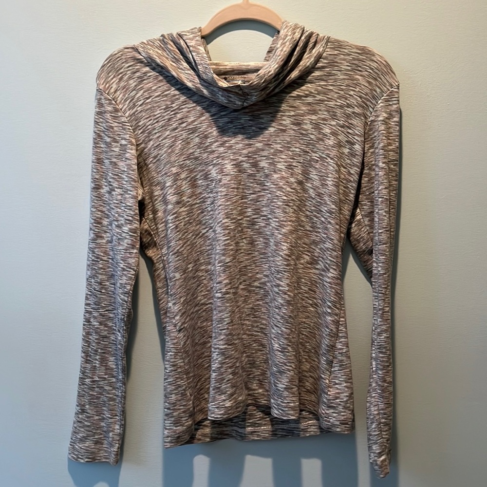 Multicolor Columbia long sleeve hooded pullover